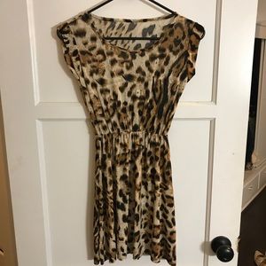 Cute Soft & Thin Leopard Print Dress!
